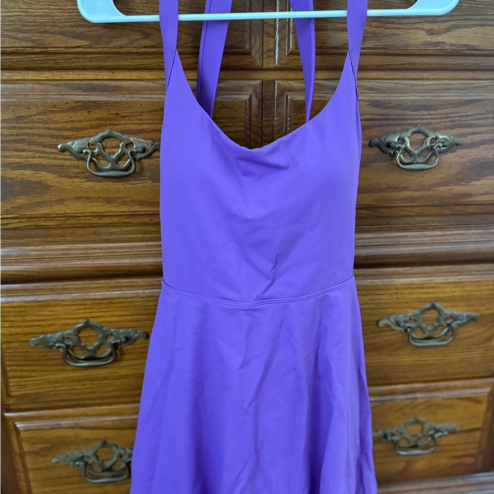 Halara Purple Halter Dress